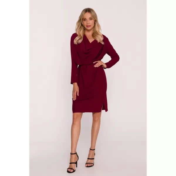  Kleid STYLOVE S428 KASTANIENBRAUN 