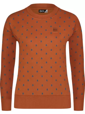 Damen Sweatshirt NORDBLANC SEMPITERNAL NBSLS8225 BRAUN