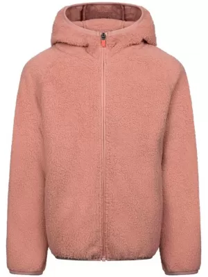 Fleece-Sweatshirt für Kinder TRESPASS MINALLY MITTELROSA