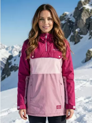 Winterjacke für Damen ALTISPORT GANICE BURGUND