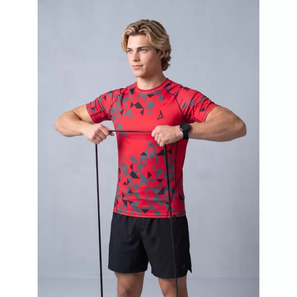  Funktionelle Kompression von Männern t -Shirt Premium ALTISPORT VOJ/ALM108TR04 ROT 