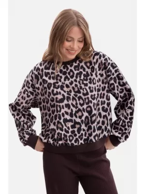Damen-Sweatshirt BEWEAR B303 BRAUN