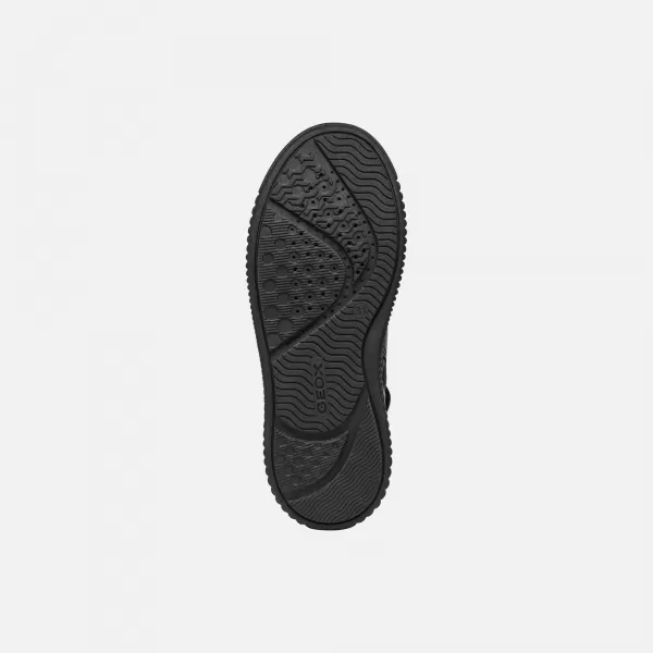  Mädchen-Sneaker GEOX LAQUINNY J46M3G00085C9999 SCHWARZ 