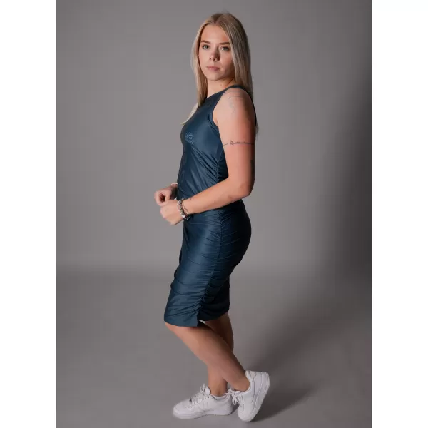  Premium-Kleid für Damen ALTISPORT VOJ/ALW047SAT03 BLAU 