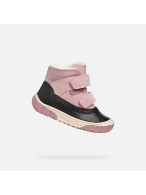 Stiefeletten für Mädchen GEOX OMAR WPF SCHWARZ