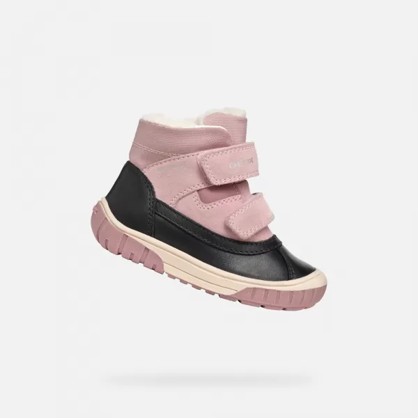  Stiefeletten für Mädchen GEOX OMAR WPF SCHWARZ 