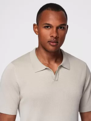 Herren t -Shirt OMBRE OM-POSS-0159 HELLGRAU