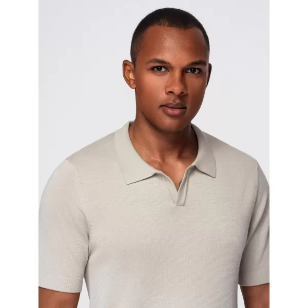  Herren t -Shirt OMBRE OM-POSS-0159 HELLGRAU 