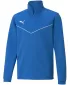 T -Shirt PUMA TEAMRISE 1/4 ZIP TOP JR 657395_02 ELEKTRISCHE BLAUE LIMONADE