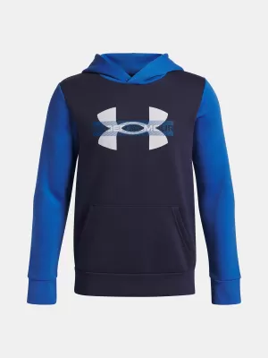 Jungen-Sweatshirt UNDER ARMOUR UA RIVAL FLC CBLCK GRPHC HD 6004994-402 BLAU