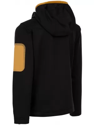 Fleece-Sweatshirt für Kinder TRESPASS TIMOROUS SCHWARZ