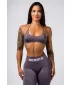 Nahtloser Lift-up-Sport-BH FLOW SEAMLESS 495 DARK GREY Nebbia