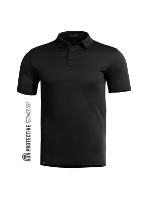 Herren-T-Shirt mit Kragen PENTAGON VANQUISH POLO SHIRT K09048 SCHWARZ