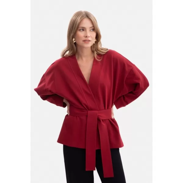  Damenbluse BEWEAR B297 KASTANIENBRAUN 