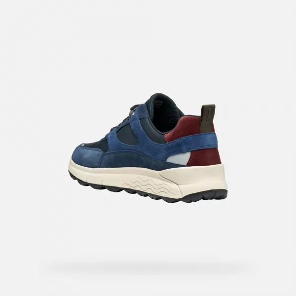  Herren-Sneaker GEOX SPHERICA 4X4 B ABX G011292 BLAU 