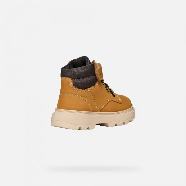  Stiefeletten für Jungen GEOX KIDDARTAH BERNSTEIN 