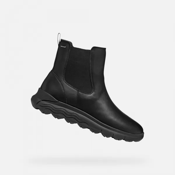  Damenschuhe GEOX SPHERICA 4X4 ABX G009462 SCHWARZ 