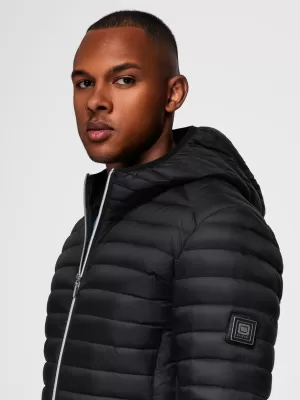 Jacke OMBRE OM-JALJ-0266 SCHWARZ