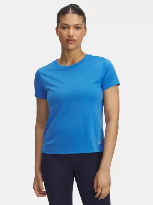Damen-T-Shirt UNDER ARMOUR UA LAUNCH SHORTSLEEVE 1382434-402 BLAU