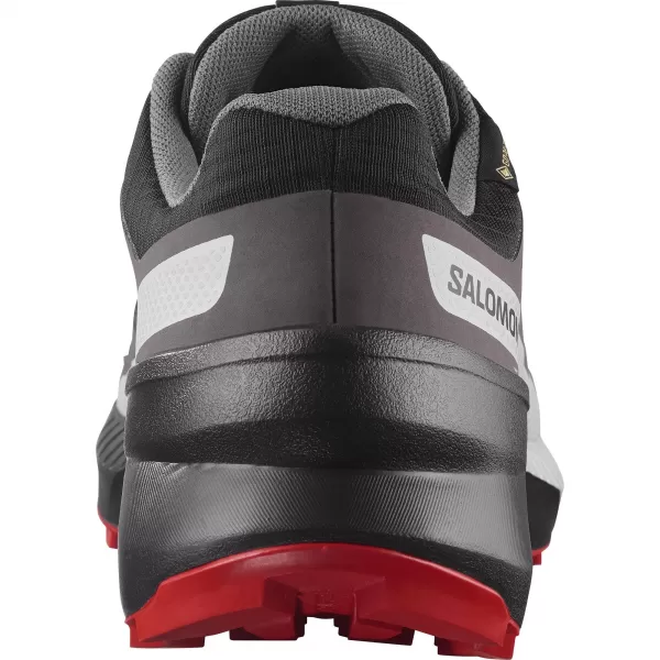  Herrenschuhe SALOMON SPEEDCROSS PEAK GORE-TEX SCHWARZ/CASTLEROCK/KIRSCHTOMATE 