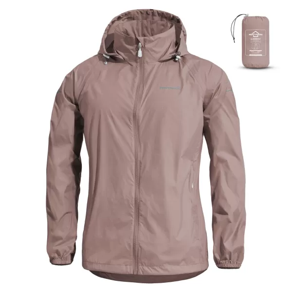  Damenjacke PENTAGON CLOUDBURST PACKABLE WOMENS RAIN JACKET K07020 FAULER APFEL 