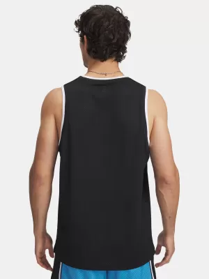 Herren-Tanktop UNDER ARMOUR UA ZONE PRO MESH TANK 1390118-001 SCHWARZ