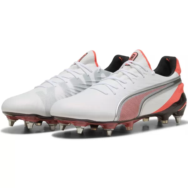  Herren Fußballstiefel PUMA KING ULTIMATE MXSG 10881701 PUMA WEIß/PUMA SILBER 