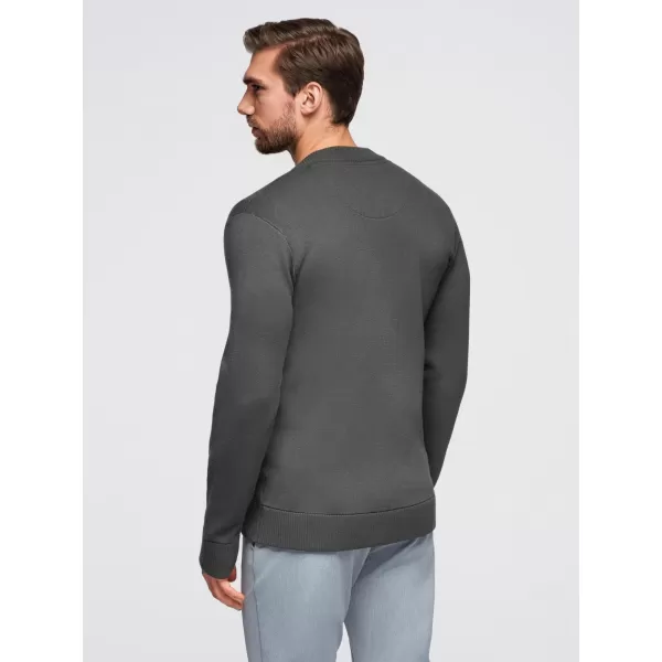  Herrenpullover OMBRE OM-SWZS-0146 GRAPHIT 