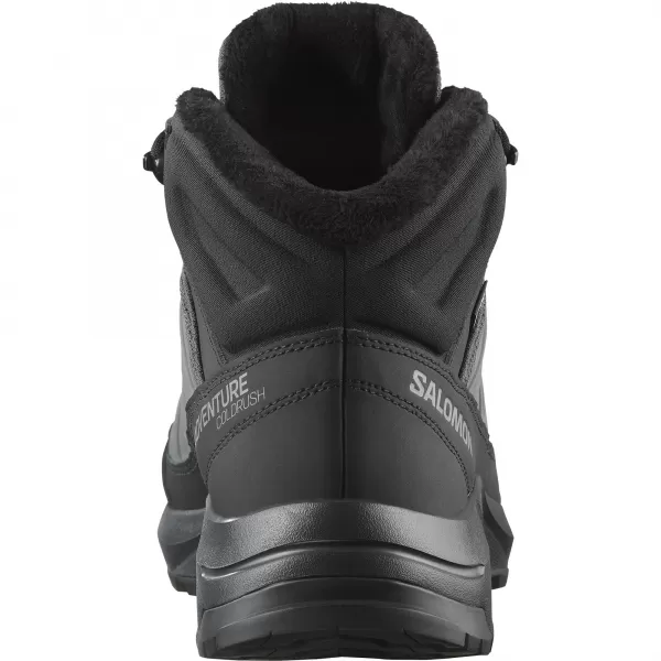  Herrenschuhe SALOMON X-ADVENTURE COLDRUSH WATERPROOF ASPHALT/SCHWARZ/LEGIERUNG 