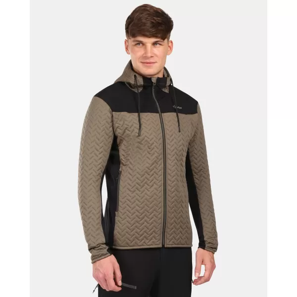  Fleece-Sweatshirt für Herren KILPI NEVIA-M ZM0215KI GRÜN 