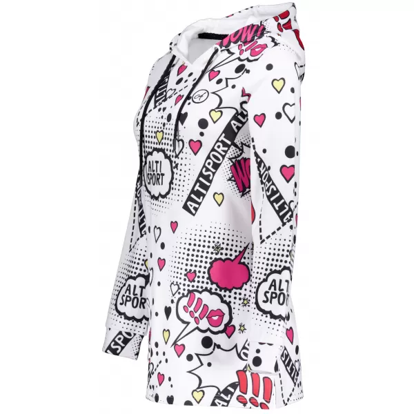  Damen-Sweatshirt ALTISPORT GITA WEIß 