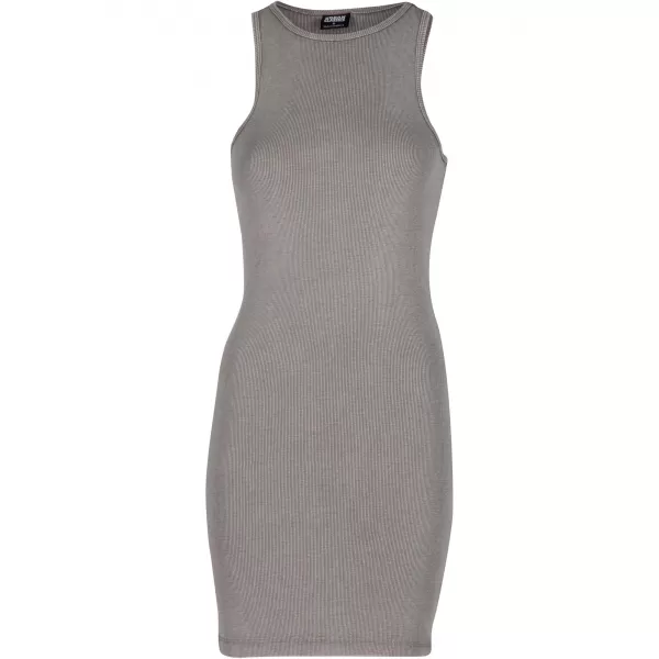  Kleid URBAN CLASSICS TB7475 STAHLGRAU 