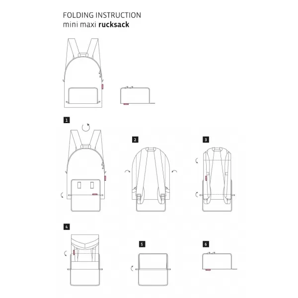  Rucksack REISENTHEL MINI MAXI RUCKSACK PUNKTE WEIß 
