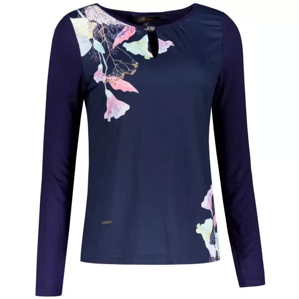  Damen-T-Shirt ALTISPORT GLADYS DUNKELBLAU 