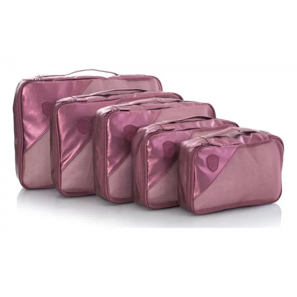  Koffer HEYS Metallic Packing Cube 5pc BURGUND 