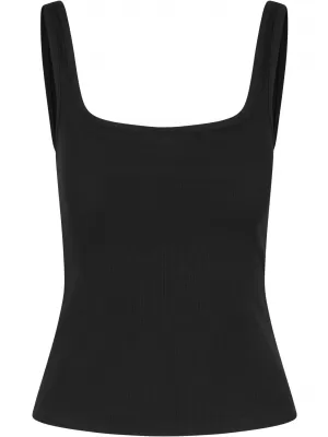 Damen-Tanktop URBAN CLASSICS TB7513A SCHWARZ/PUDERBLAU