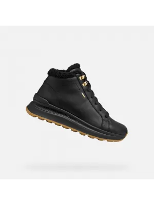 Damen-Sneaker GEOX SPHERICA ACTIF X2 G009708 SCHWARZ