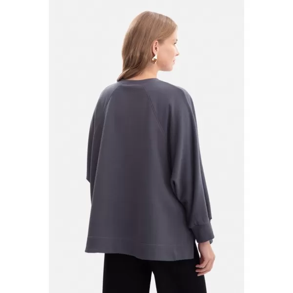  Damen-Sweatshirt BEWEAR B306 STAHL 