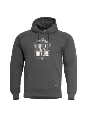 Sweatshirt PENTAGON PHAETON HOOD SWEATER APEX OF NATURE K09021 ASCHENGRAU