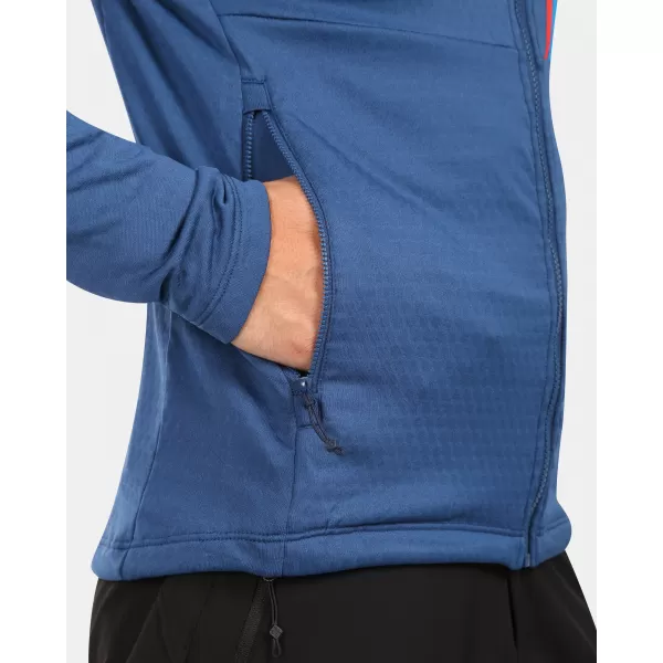  Fleece-Sweatshirt für Herren KILPI ERIN-M ZM0206KI DUNKELBLAU 