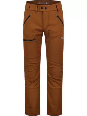 Softshellhose für Herren NORDBLANC THORN NBFPM8266 BRAUN