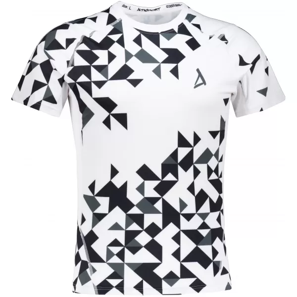  Funktionelle Kompression von Männern t -Shirt Premium ALTISPORT VOJ/ALM108TR04 WEIß 