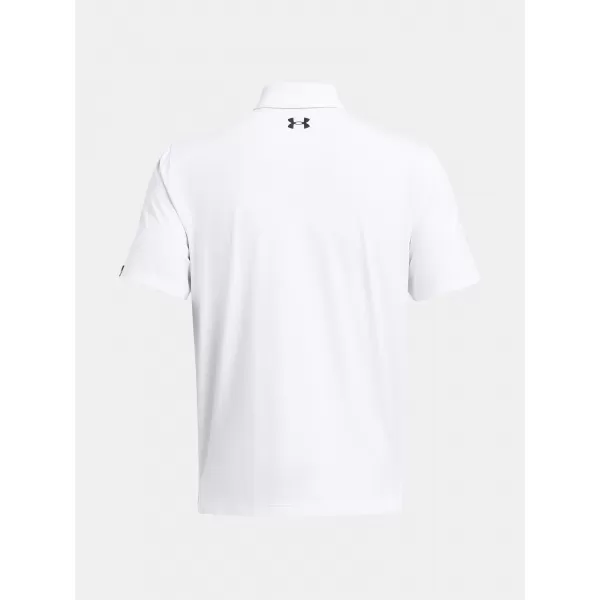  Herren-T-Shirt UNDER ARMOUR UA T2G POLO LB 1383255-100 WEIß 