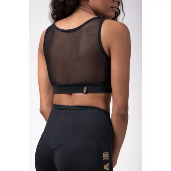  Gold Mesh Mini-Top 830 SCHWARZ Nebbia 