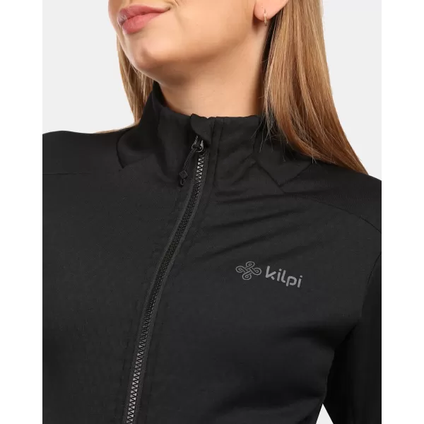  Fleece-Sweatshirt für Damen KILPI SIREN-W ZL0205KI SCHWARZ 