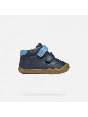 Jungen barfuß GEOX STEPPIEUP B565WC00085C0700 DUNKELBLAU