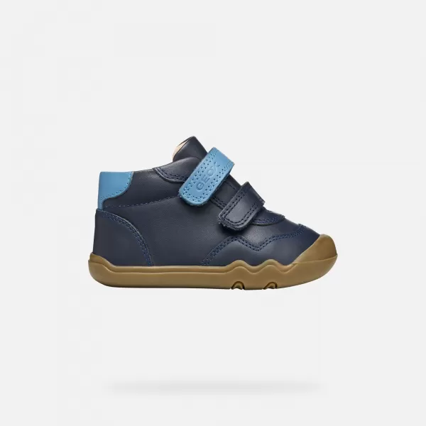  Jungen barfuß GEOX STEPPIEUP B565WC00085C0700 DUNKELBLAU 