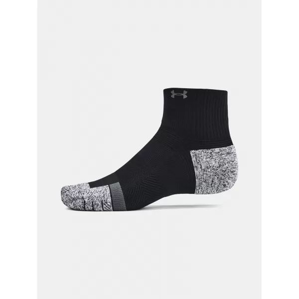  Socken UNDER ARMOUR UNISEX UA AD PRO QTR (3 PÁRY) 1387047-001 SCHWARZ 