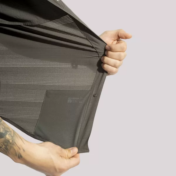  Herrenhemd PENTAGON RIPPLE SUNPROOF SHIRT K02028 SCHWARZ 