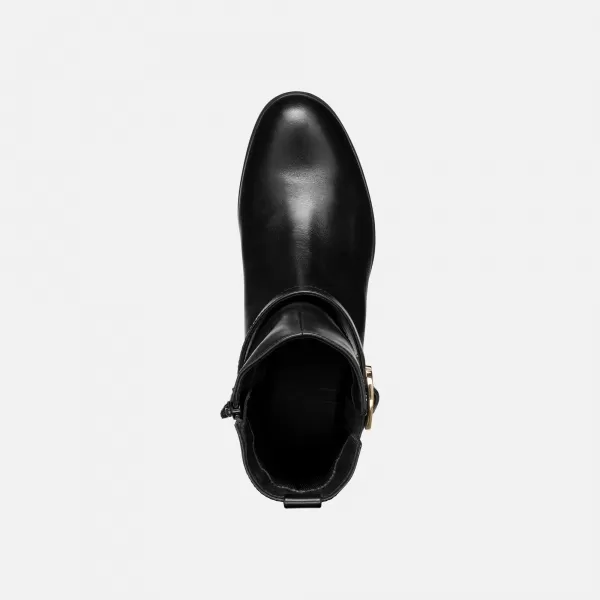  Damen-Stiefeletten GEOX WALK PLEASURE 55 G004564 SCHWARZ 